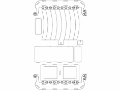 Viking Gemisi Bitmiş dxf Dosyası