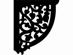Köşe Tasarımı Kron 0011 dxf Dosyası
