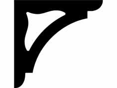 Köşe Tasarımı Kron 0009 dxf Dosyası