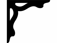 Köşe Tasarımı Kron 0017 dxf Dosyası