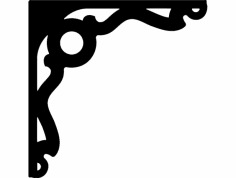 Köşe Tasarımı Kron 0013 dxf Dosyası