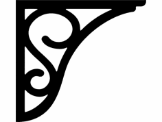 Köşe Tasarımı Kron 0012 dxf Dosyası