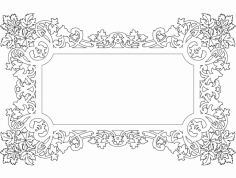 Çerçeve Tasarımı t1 dxf Dosyası