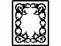 Fotoğraf Çerçevesi dxf Dosyası