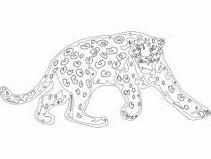 Hayvan Maskotları Aslan dxf Dosyası