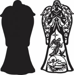 Melek Sahnesi dxf Dosyası
