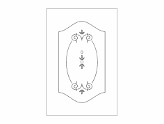 31 dxf Dosyası mutfak dolabı kapağı