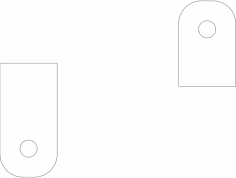Tank kapakları DXF dosyası