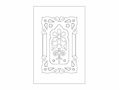 Mutfak Dolabı Kapısı 11 dxf Dosyası