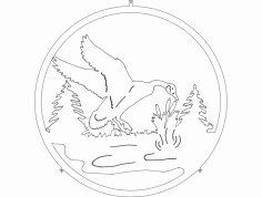 Kaz (Ganso) dxf Dosyası