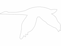 Kaz (Ganso) dxf Dosyası