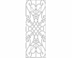 Izgara Deseni 02 dxf Dosyası