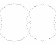 Ayna Çerçevesi 07 dxf Dosyası