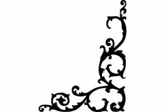 Köşe Tasarımı 015 dxf Dosyası
