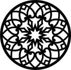 Metal işleme deseni 016 dxf Dosyası