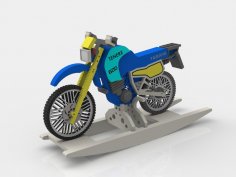 Moto Tenere XT600 dxf Dosyası