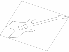Gitar 2 dxf Dosyası