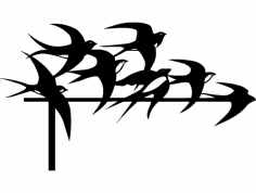 Kırlangıç dxf Dosyası