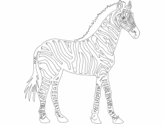 Zebra dxf Dosyası