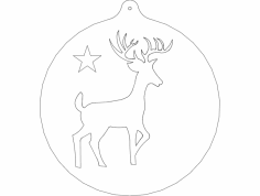 Veado DXF Dosyası