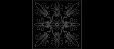 Tasarım 0810 dxf Dosyası