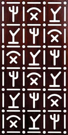 Çerçevesiz Izgaralar 300-v113 dxf Dosyası