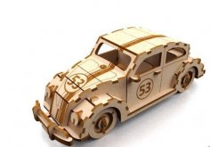 Herbie 3mm dxf Dosyası