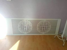 2D Görünümlü 3D Kapı Ayırıcı DXF Dosyası
