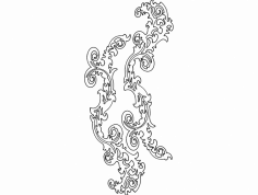 8mm dekor dxf Dosyası