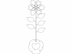 Roza dxf Dosyası