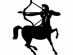 Yay burcu (Sagittarius burcu) dxf dosyası