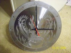 Kartal Saat dxf Dosyası