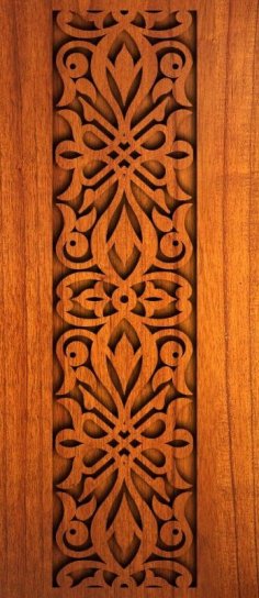 Ahşap Oyma Deseni dxf Dosyası
