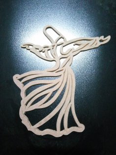 Semazen 6 mm MDF Kesim DXF Dosyası