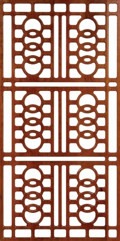 Duvar Ayırıcı Desen 300-v38 dxf Dosyası