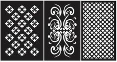 Desen Tasarımları 44 dxf Dosyası