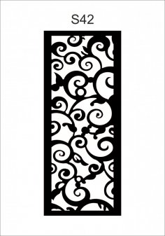 Duvar Ayırıcı S42 dxf Dosyası