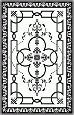 Kazıma için özel desenler ve şablonlar dxf dosyası