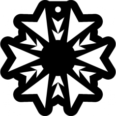 Kar tanesi dxf dosyası