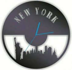 New York Cdr Vinil Saatler Ücretsiz Vektör