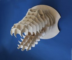 Timsah Kafası – Timsah Başı 3D Puzzle Ücretsiz Vektör