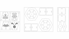 Lamba Dövmeli DXF Dosyası