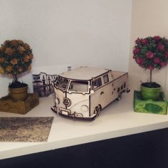 VW Volkswagen Pickup Kombi 1 Yapboz Ücretsiz Vektör