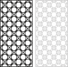 Soyut Geometrik Desen Ücretsiz Vektör