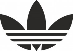 Adidas Logosu Vektörel Ücretsiz Vektör
