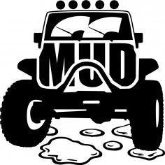 Çamur Offroad Etiketi Ücretsiz Vektör