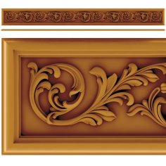 3D CNC Ahşap Oyma STL Dosyası