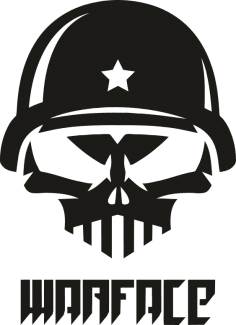 Warface DJ Logosu Vektörel Ücretsiz Vektör