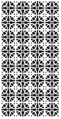 Geometrik Kusursuz Desen dxf Dosyası