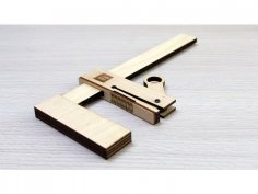 Ahşap bar tipi mengene dxf dosyası